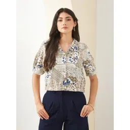 Latin Quarters White Printed Shirt-picture-34