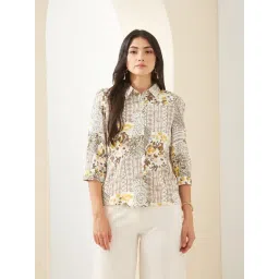 Latin Quarters White Printed Shirt-picture-33