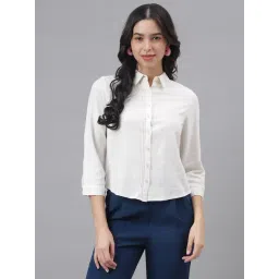 Latin Quarters White Regular Fit Shirt-picture-35