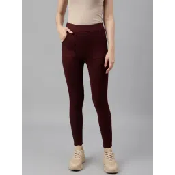 Latin Quarters Wine Jeggings-picture-34