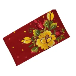 lavanya fashions | Traditional Potli Bags with Envelope Set | Traditional Party Bags | Combo of potli Purse and Envelope | Silk Fabric Embroidered Bag image 3