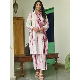 Lavanya The Label Dyed Pure Cotton Kurta with Trousers Set-picture-14