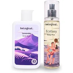 Lavender Bliss Duo | Lavender Body Wash & Ecstasy Body Mist | Relaxing & Revitalizing | Silky & Hydrated Skin | For All Skin Types | 225ml & 100ml | Pack of 2-picture-15