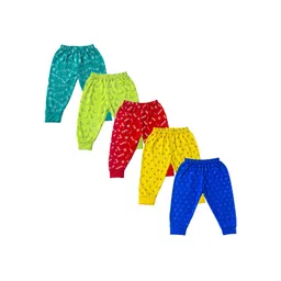 Lavi-Tavi Infants Pack Of 5 Graphic Printed Joggers-picture-17