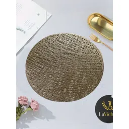 LaVichitra Pack of 2 Round Table Placemat-image-34