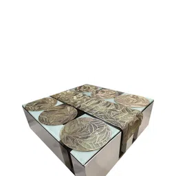 LaVichitra Pack of 7 Round Table Placemat-image-13