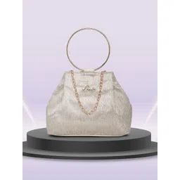 Lavie Alya Gold-Toned Structured Potli-picture-18