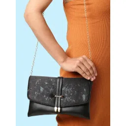 Lavie Black Synthetic Clutch-picture-21