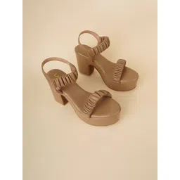 Lavie Block Heel Sandals-picture-11