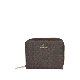 Lavie Choco Printed Zip Around Wallet for Women-picture-28