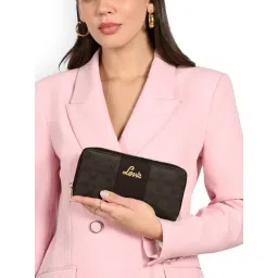 Lavie Coffee Logo Small Zip Around Wallet-picture-40