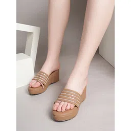 Lavie Embellished Party Wedge Sandals-picture-31