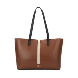 Lavie Lyla Tan Leather Large Tote Bag-picture-10