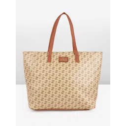 Lavie Miranda Brand Logo Printed Oversized Structured Handheld Bag-picture-22