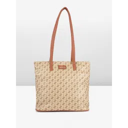 Lavie Palmer Brand Logo Printed Structured Shoulder Bag-picture-10