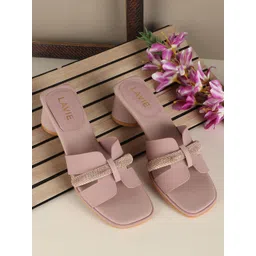 Lavie Party Block Sandals with Bows-picture-11