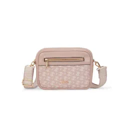 Lavie Pink Printed Medium Sling Handbag-picture-17