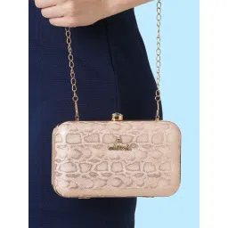 Lavie Pink Synthetic Minaudiere Clutch-picture-23