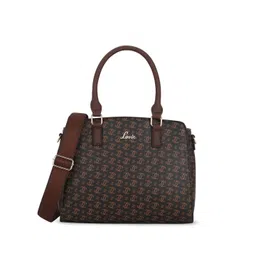 Lavie Printed Structured Satchel with Quilted-picture-16