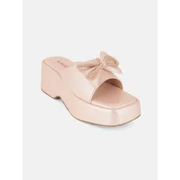 Lavie PU Party Wedge Sandals with Bows-picture-32