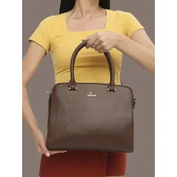 Lavie Ushawu Brown Solid Medium Handbag-picture-46