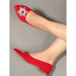 Lavie Velvet Flatform Sandals-picture-35