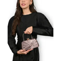 Lavie Wink Purple Textured Small Clutch-picture-12