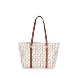 Lavie Women Brand Logo Printed Shopper Leather Shoulder Bag-picture-10