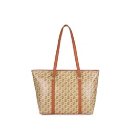 Lavie Women Brand Logo Printed Structured Shoulder Bag-picture-15