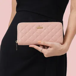 lavie Women Casual Pink Artificial Leather Wallet-picture-36