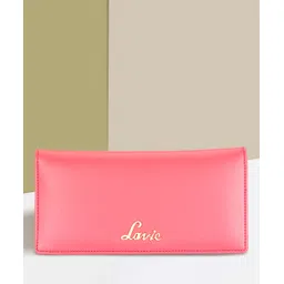 lavie Women Casual Pink Artificial Leather Wallet - Regular Size-picture-21