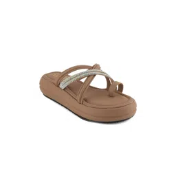 Lavie Women Embellished Flatform Heels Sandals-picture-40