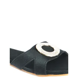 Lavie Women Embellished Slip-On Open Toe Flats image 4