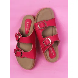 Lavie Women Open Toe Flats With Buckles-picture-33