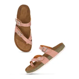 Lavie Women Open Toe Flats with Buckles-picture-15