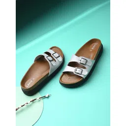 Lavie Women Open Toe Flats with Buckles-picture-28