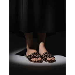 Lavie Women Printed Open Toe Flats-picture-14