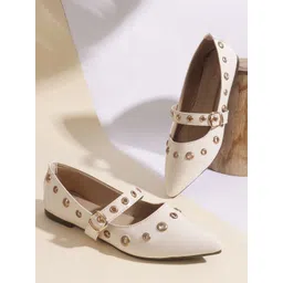 Lavie Women Slip-On Pointed Toe Mules Flats-picture-36