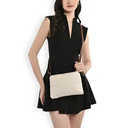 Lavie Women Solid Crossbody Quilted Sling Bag-picture-31