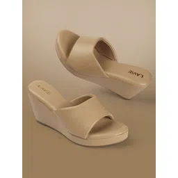 Lavie Women Solid Wedge Sandals-picture-31