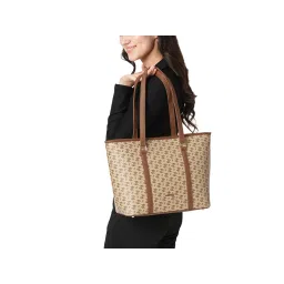 Lavie Womens Beige Mono Ll Meryl Tote Bag (L)-picture-18