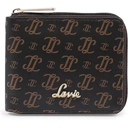 lavie Women's Sacy Monogram LL Print Small Zip around Wallet | Ladies Purse Handbags-picture-18