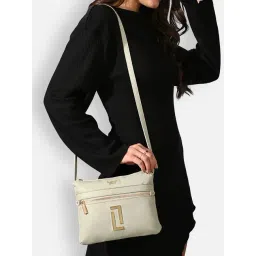 LAVIE LUXE Beige Small Cross Body Bag-picture-17