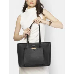 Lavie Luxe Black LX Bliss Lg Tote Handbag-picture-31