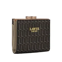 Lavie Luxe Black LX Mono Frame25 Sm Wa Wallet-picture-23
