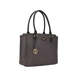 Lavie Luxe Black LX Mono Kelly25 Tote Handbag-picture-33