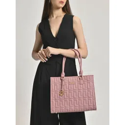 Lavie Luxe Dark Pink LX Quid 3c Lg Satchel Handbag-picture-42