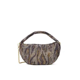 Lavie Luxe Multi-Color Stone Embellished Handheld Bag with Detachable Strap-picture-15