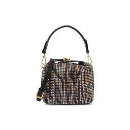 Lavie Luxe Multi-Color Stone Embellished Handheld Bag with Detachable Strap-picture-18