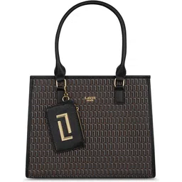 lavie luxe Women Black Tote-picture-12